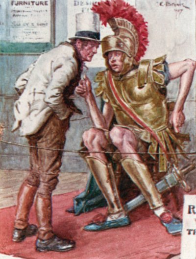 Illustration pour La Prescription du Docteur Marigold par Dickens - Charles Edmund after Brock